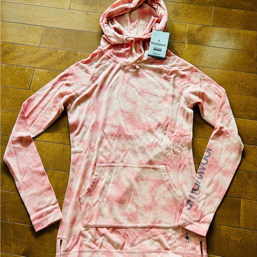 NWT Smartwool Women's Pink Hoodie